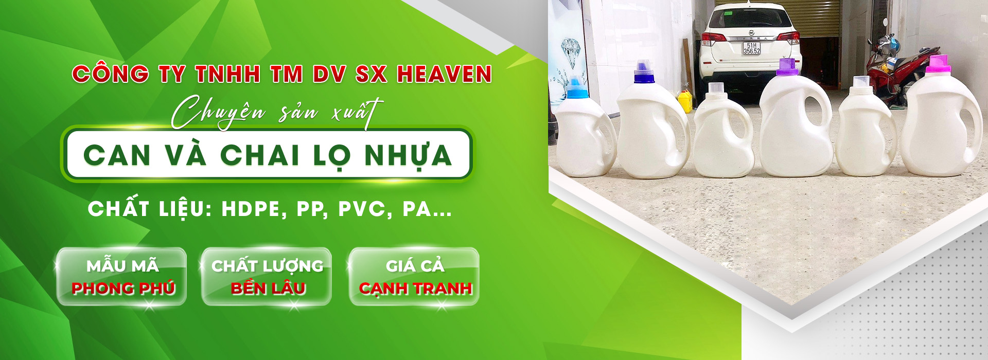 CÔNG TY TNHH THƯƠNG MẠI DỊCH VỤ SẢN XUẤT HEAVEN